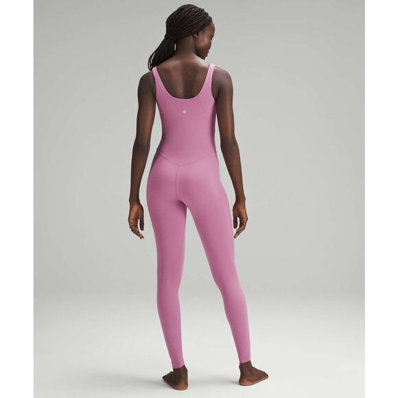 NWT Lululemon Align Bodysuit 28" Velvet Dust Size 4 - Picture 2 of 11